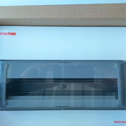 Contactum FBA14 14 Mod Metal Consumer Unit Enclosure – No Knockouts