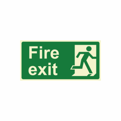Final Fire Exit Sign Right (no arrow)